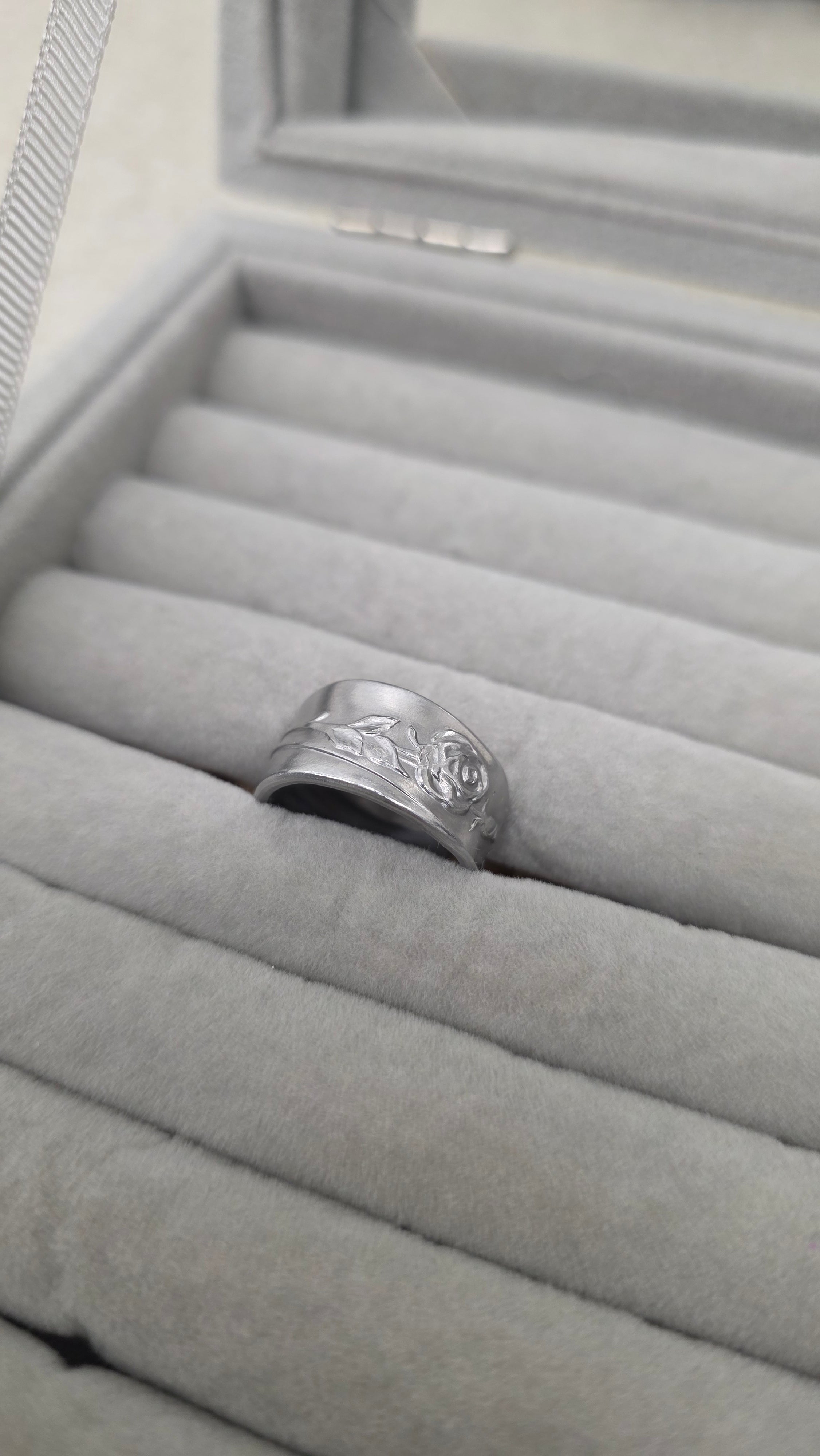 Rose Spoon Ring
